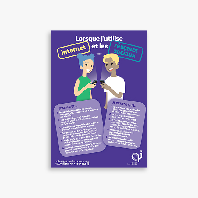 Lorsque j&rsquo;utilise internet et les réseaux sociaux