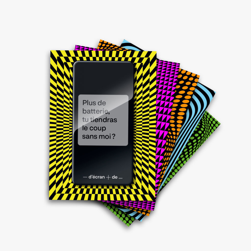 – d&rsquo;écran, + de